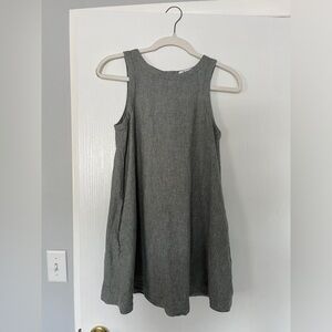 Madewell button back sleeveless top